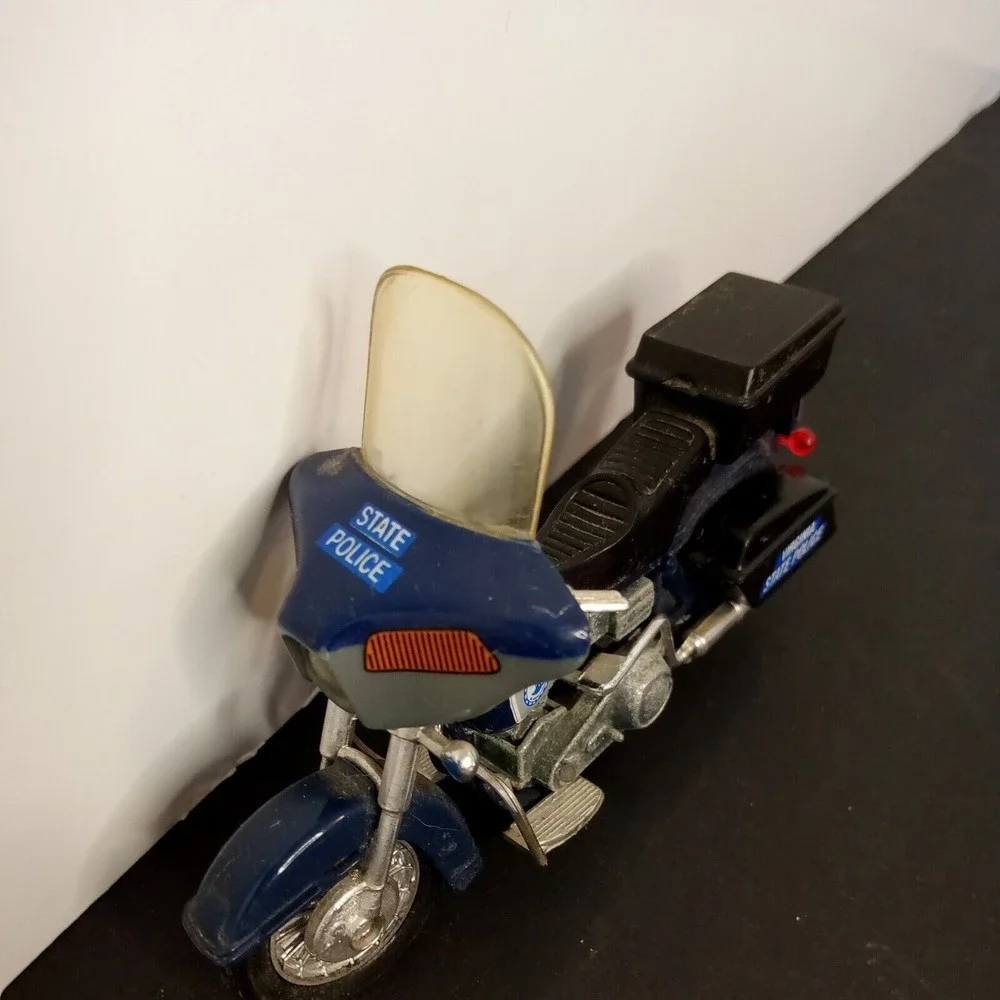 Vintage‎ Matchbox Harley Davidson Virginia Police Bike Motorcycle